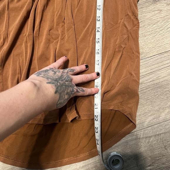 Lucky Brand brown flowy tank top - Picture 4 of 7